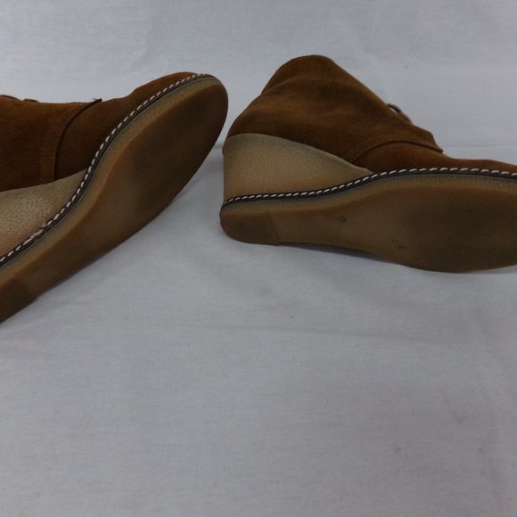 Women's J.Crew Macalister Wedge Ankle Boots Size 6 - Picture 5 of 6